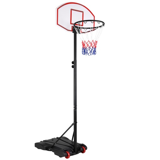 Zestaw Kosz do Koszykówki Mobilny Regulowany 209cm