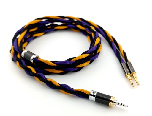 Ręcznie wykonany zbalansowany kabel AUDIOQUEST NIGHTHAWK / NIGHTOWL 2,5mm