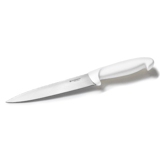 NÓŻ KUCHENNY HACCP BIAŁY 18CM FORGAST FG01846