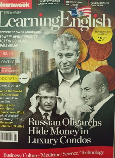 Learning English 2/2022 Russian Oligarchs