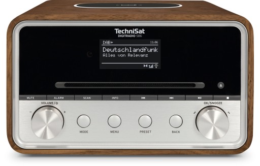 Radio Internetowe WiFi DAB FM CD USB MP3 Bluetooth Spotify Technisat 586 IR