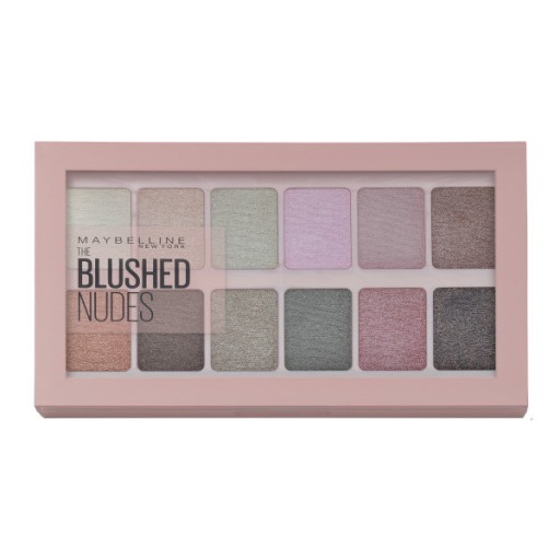 MAYBELLINE The Blushed Nudes Paleta 12 cieni do powiek 9,6g