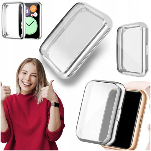 ETUI OCHRONNE CASE 2w1 DO HUAWEI WATCH FIT 2 OBUDOWA NAKŁADKA |8 KOLORÓW