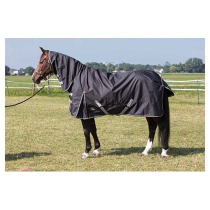 HARRY'S derka p/deszczowa z KAPTUREM black (R: 125)
