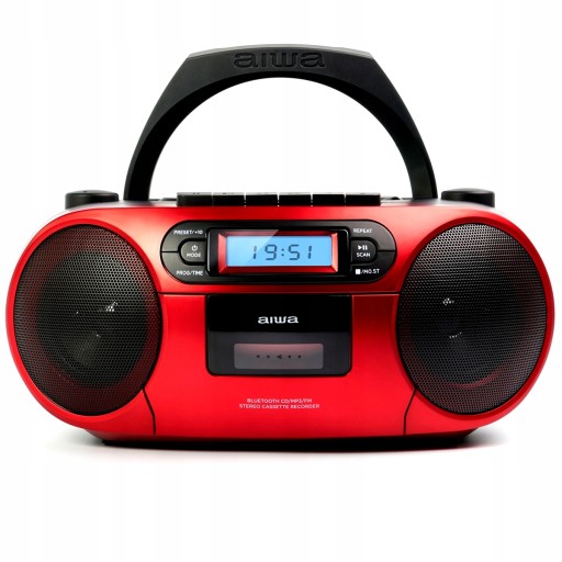 RADIO ODTWARZACZ CD AIWA BBTC-550RD BOOMBOX MP3