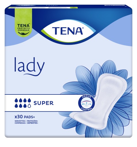 Podpaski specjalistyczne TENA Lady Super 30 sztuk