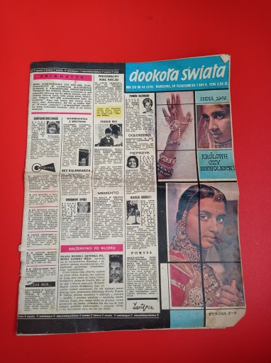 Dookoła świata, nr 44 / 1966, 30 października 1966
