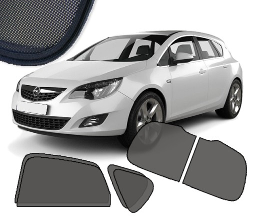 ZASŁONKI DEDYKOWANE DO OPEL ASTRA J HATCHBACK