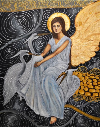 B.PUSKARCZYK - STRAŻNICY GALAKTYKI - 40X50
