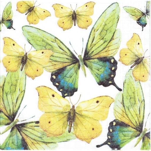 Serwetka decoupage 177Z serwetki Motyle motylki
