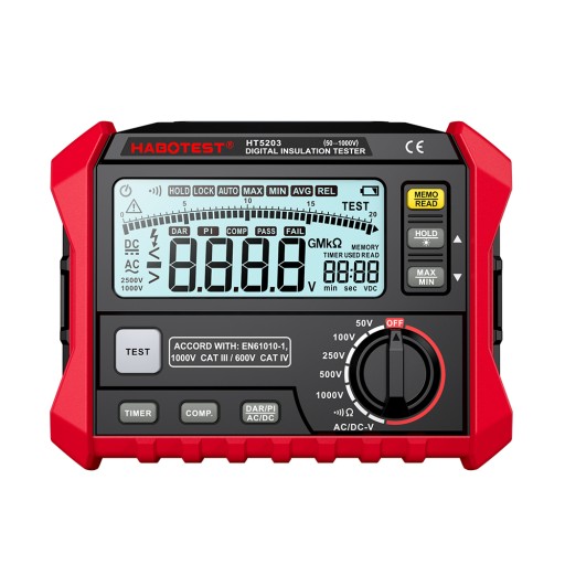 Multimetr cęgowy Habotest HT5203