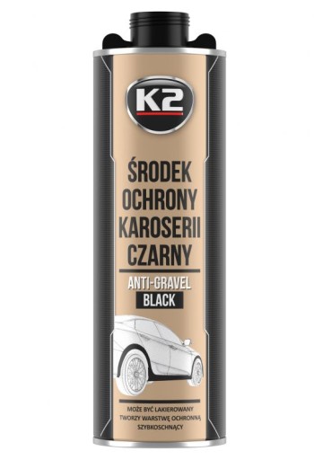 K2 ŚRODEK OCHRONY KAROSERII CZARNY 1L POD PISTOLET