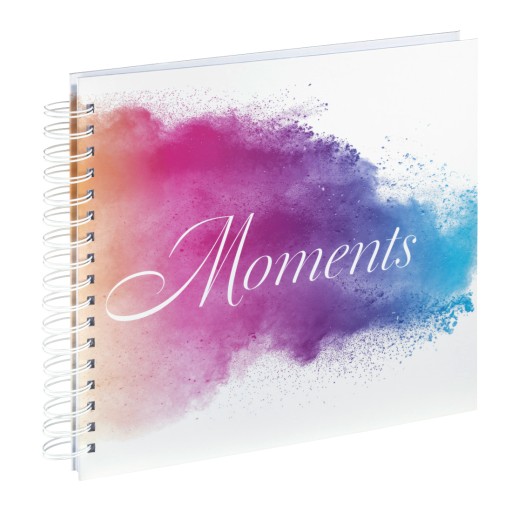 ALBUM WATERCOLOR MOMENTS 28x24/50 BIAŁE STR. Hama