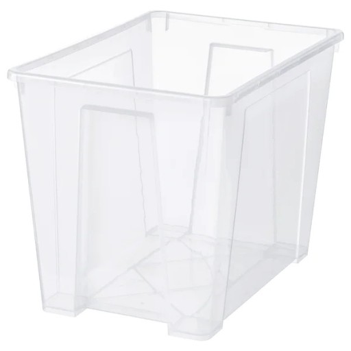 IKEA pojemnik pudełko SAMLA 56x39x42cm /65l