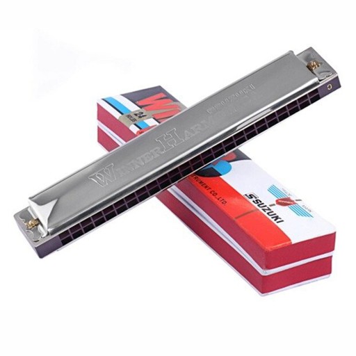 HARMONIJKA USTNA TREMOLO SUZUKI WINNER24 C + ETUI