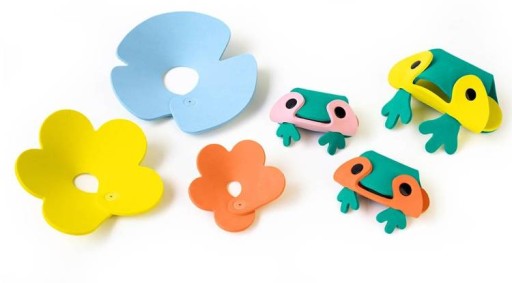 QUUT Puzzle Piankowe 3D Quutopia Żabki 171140