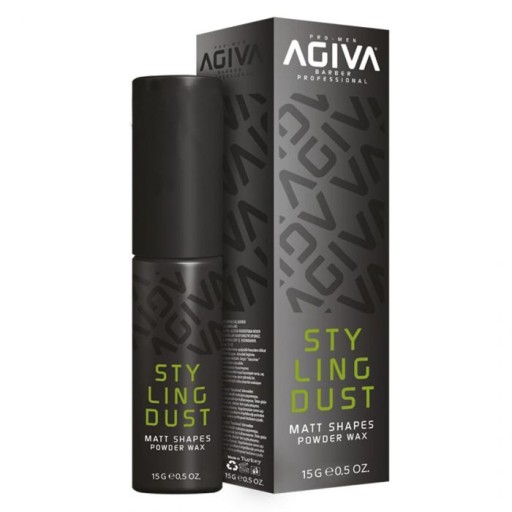 AGIVA POWDER SPRAY WAX - MATTE PUDER DO STYLIZACJI WŁOSÓW OBJĘTOŚĆ 15G