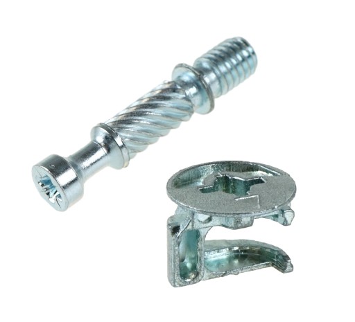 10 x Złącze meblowe 24 MM mimośrodowe zaczep M6