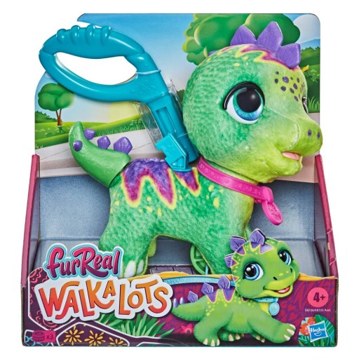 Dinozaur na smyczy Hasbro E8726 18 cm zielony