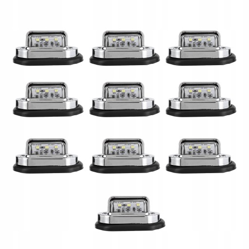 10 sztuk 10-30V 3LED Universal Car Galwaniczne