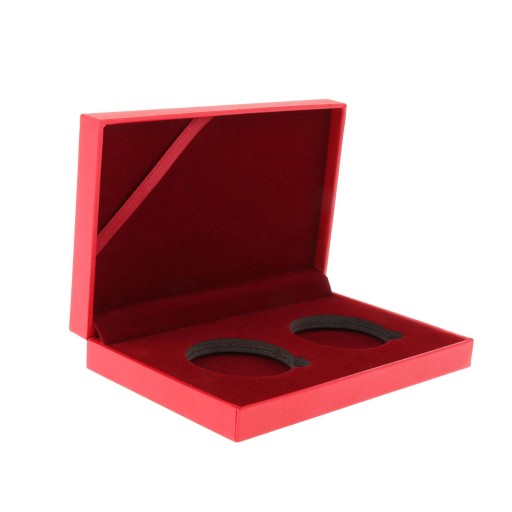 Display Box Coin Display Case Organizer Box Classical Durable Double box