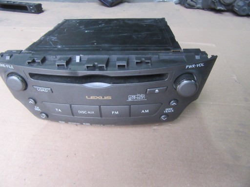 RADIO CD FABRYCZNE LEXUS IS II 05-12 86120-53370