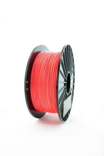F3D Filament PLA Red Neon Czerwony Neonowy 0,2kg 1,75mm