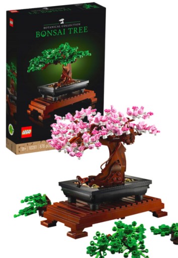 PIĘKNY ZESTAW LEGO CREATOR DRZEWKO BONSAI PREZENT!