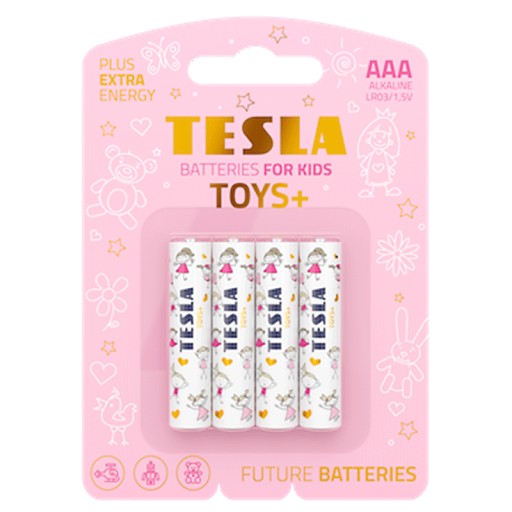 BATERIA TESLA AAA TOYS+ GIRL [4 SZT.]