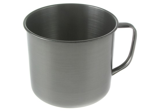 KUBEK STALOWY turystyczny wędkarski 1500ml 955