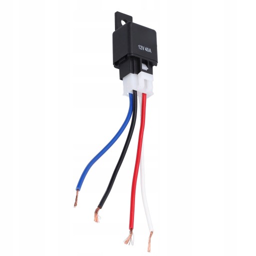 Wodoodporny przekaźnik 4-pinowy nylon cynowana