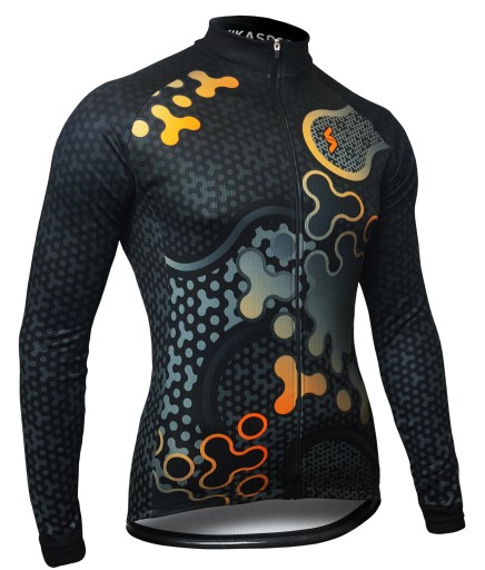 Bluza Rowerowa Ocieplana Spinner R-XXL VIKASPORT