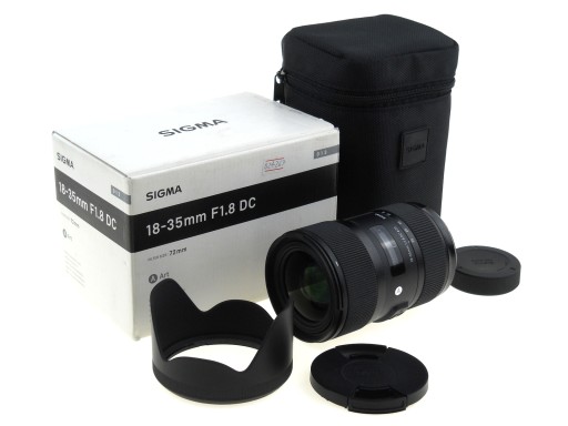 SIGMA ART 18-35 F1.8 DC HSM nikon pefekt stan.