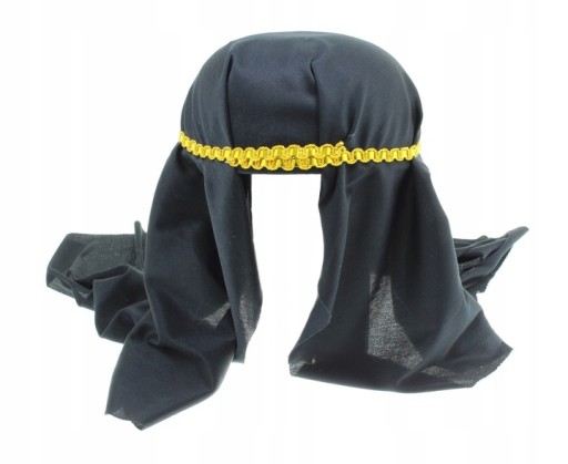 CHUSTA ARABSKA szejk czapka turban Dubaj kapelusz