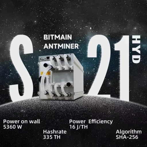 Bitmain Antminer S21 Hydro (319TH)