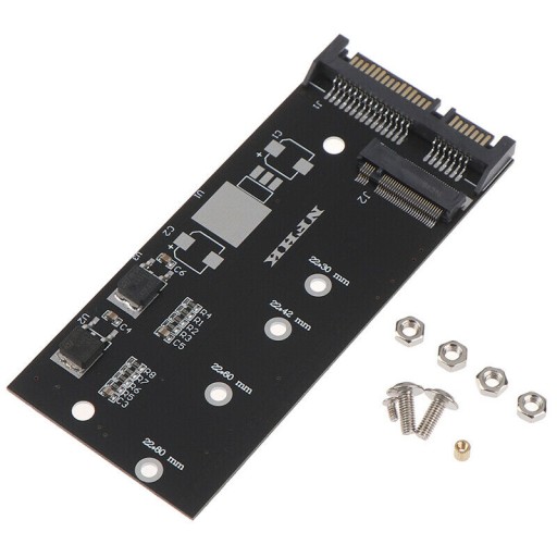 SATA B+M key M.2 NGFF SSD to 2.5 SATA3 Adapter