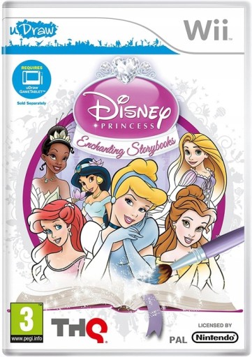 U DRAW DISNEY PRINCESS ENCHANTING STORYBOOKS WII