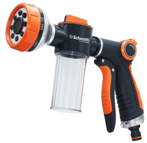SCHMITH SGPI-08 PISTOLET ZRASZAJĄCY ZRASZACZ 8-FUNKCYJNY Z DOZOWNIKIEM