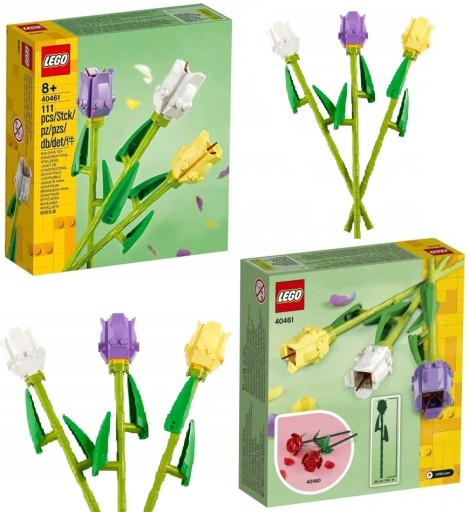 LEGO CREATOR 40461 TULIPANY PREZENT