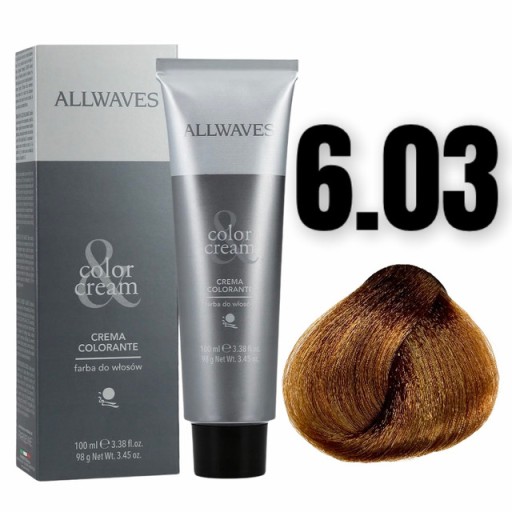 ALLWAVES Color Cream 6.03 100ml farba do włosów