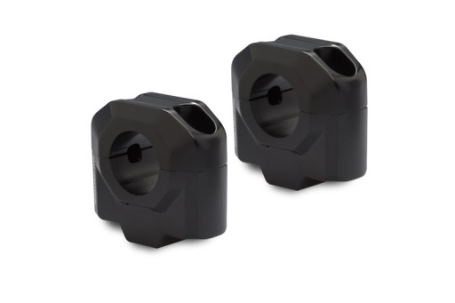 Zestaw Podwyższający Kierownicę 28Mm, Podwyższenie 30Mm Czarne Sw-Motech