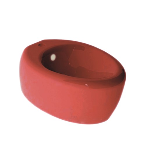 GSG Touch Bidet wiszący czerwony TOBISOROSSO