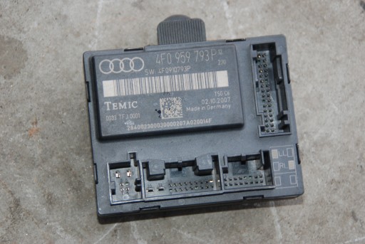 STEROWNIK MODUŁ DRZWI AUDI A6 C6 4F0959793P ORG.
