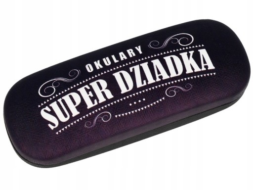 Etui na okulary Dzień Dziadka super dziadek wyjątkowy prezent