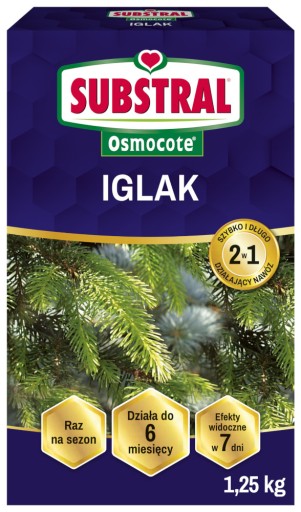 Substral Nawóz do iglaków Osmocote 2w1 1250 g