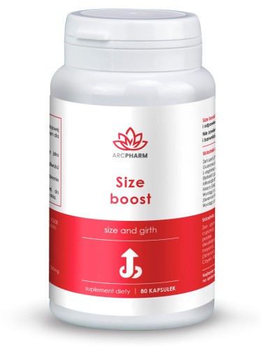 TABLETKI POWIĘKSZAJĄCE PENISA SIZE BOOST 80szt