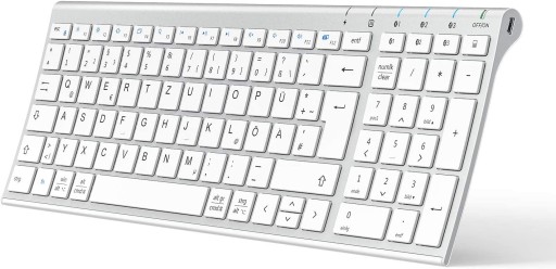 KLAWIATURA MEMBRANOWA CICHA ICLEVER IC-BK10 ULTRASILM TRZY KANAŁY BLUETOOTH
