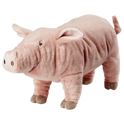 IKEA KNORRIG Pluszak Świnka
