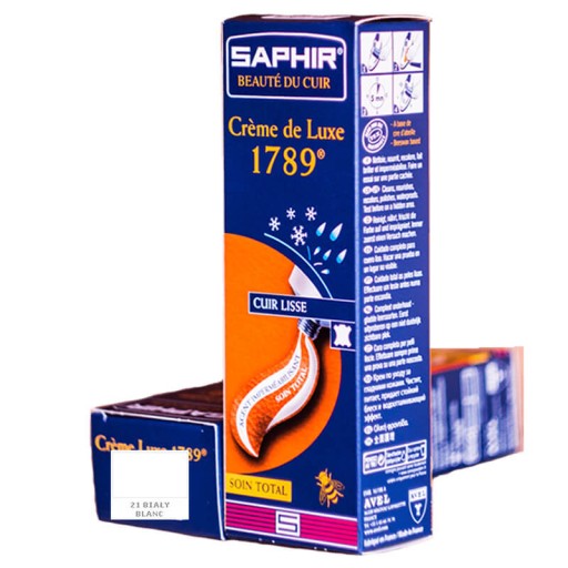 Saphir Baumer Krem do butów Saphir biały 50 ml biały #21