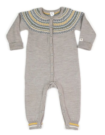 CUBUS kombinezon rampers wełna MERINO WOOL 80 ideal